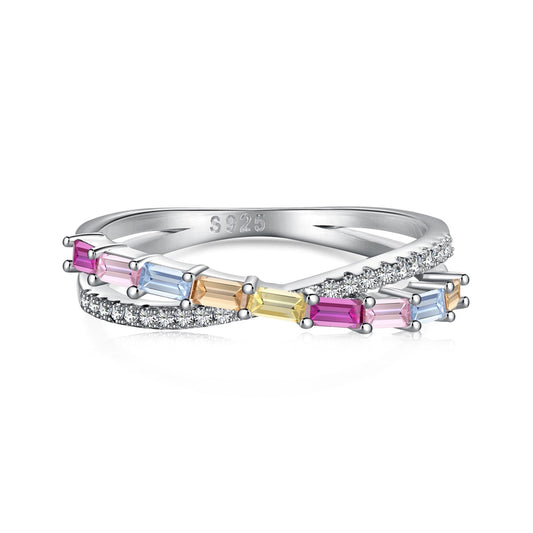[Goodv]Energetic Elegant Radiant Cut Party Ring