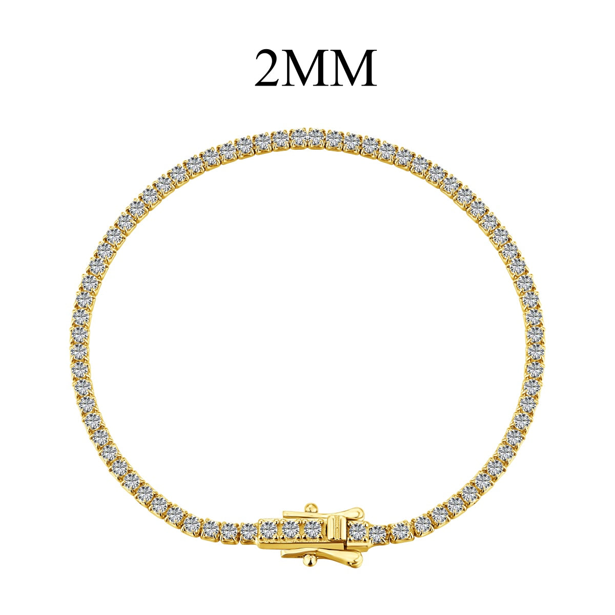 [Goodv]Radiant Colorful Round Cut Party Bracelet