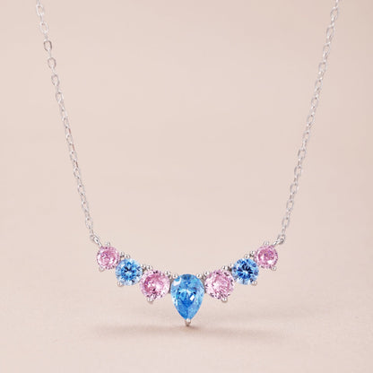 [Goodv]Dainty Colorful Heart Necklace