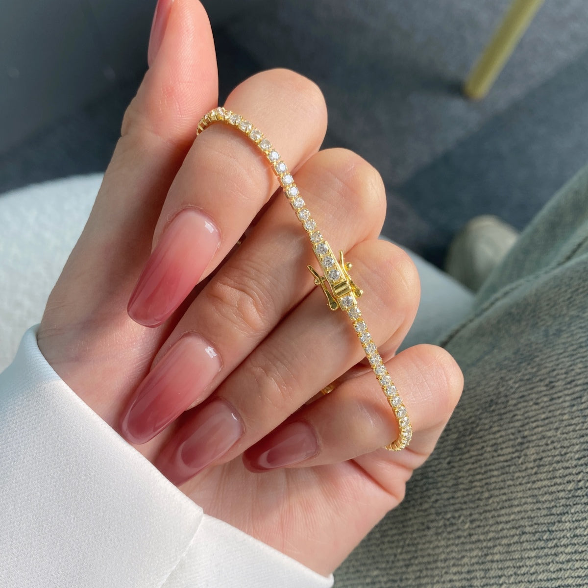 [Goodv]Radiant Colorful Round Cut Party Bracelet