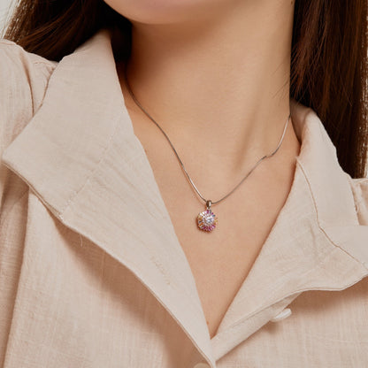 [Goodv]Charming Flower Colorful Necklace