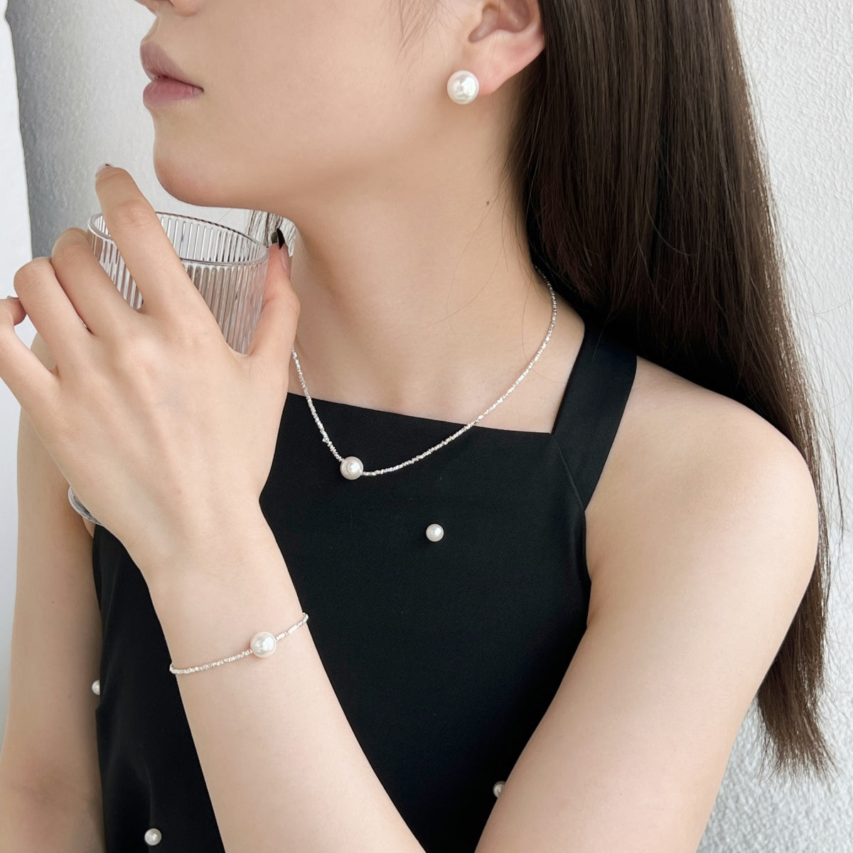 [Goodv]Delicate Pearl Earrings