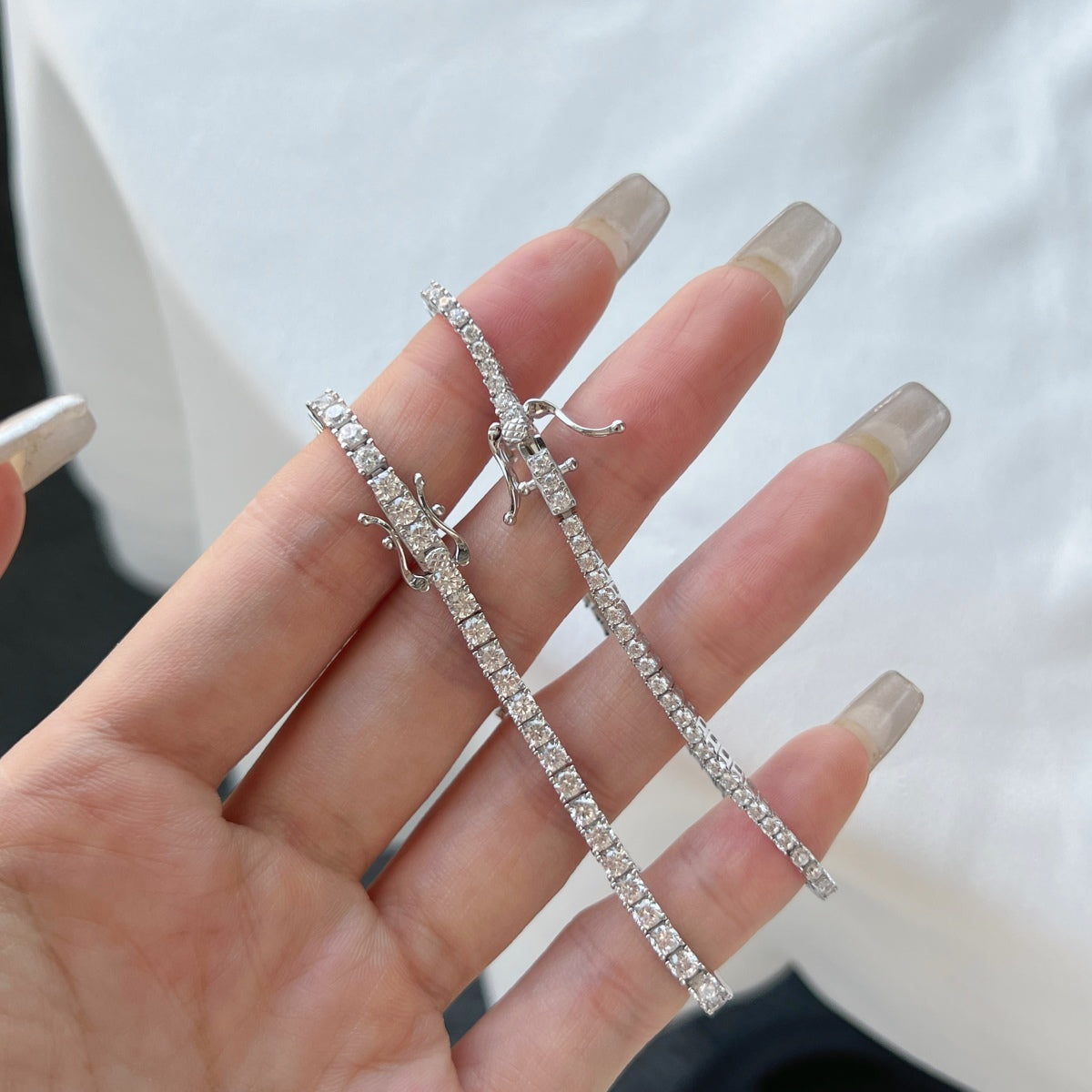 [Goodv]Dazzling Exquisite Round Cut Daily Bracelet