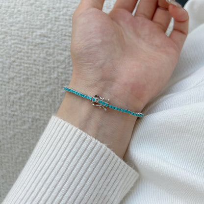 [Goodv]Dazzling Exquisite Round Cut Daily Bracelet