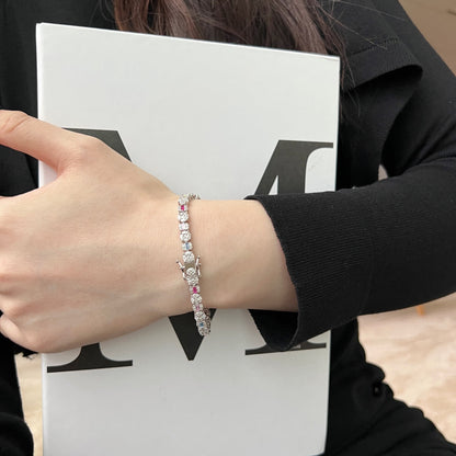 [Goodv]Dazzling Radiant Multi Cut Daily Bracelet