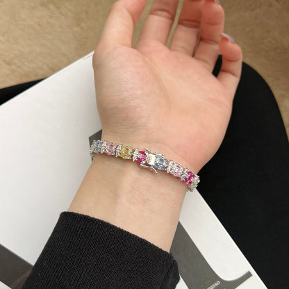[Goodv]Delicate Colorful Multi Cut Party Bracelet