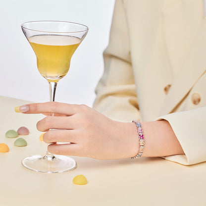 [Goodv]Delicate Colorful Multi Cut Party Bracelet