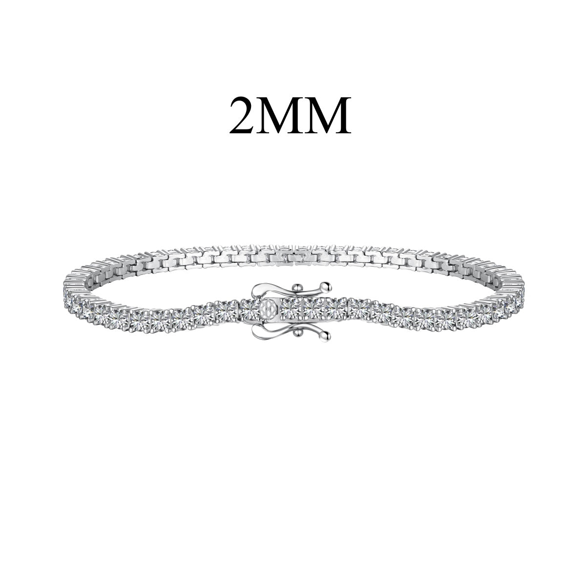 [Goodv]Dazzling Exquisite Round Cut Daily Bracelet