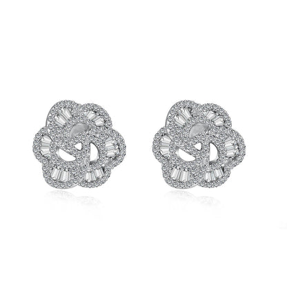 [Goodv]Exquisite Flower Shape Daily Earrings