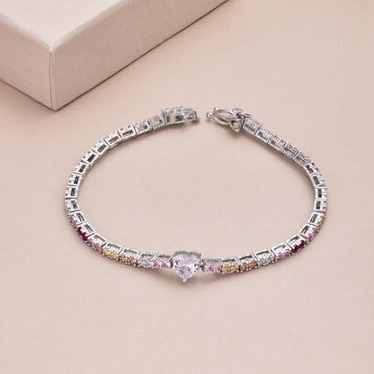 [Goodv]Delicate Romantic Heart Shape Lover Bracelet