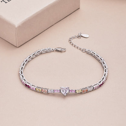 [Goodv]Delicate Romantic Heart Shape Lover Bracelet