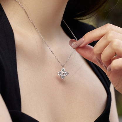 [Goodv]Four-Leaf Clover And Eight-Pointed Star Necklace