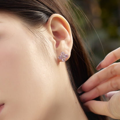 [Goodv]Four-Leaf Clover Eight-Pointed Star Earrings