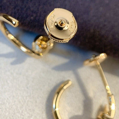 [BIJOUX]JUSTE EARRINGS PINK GOLD