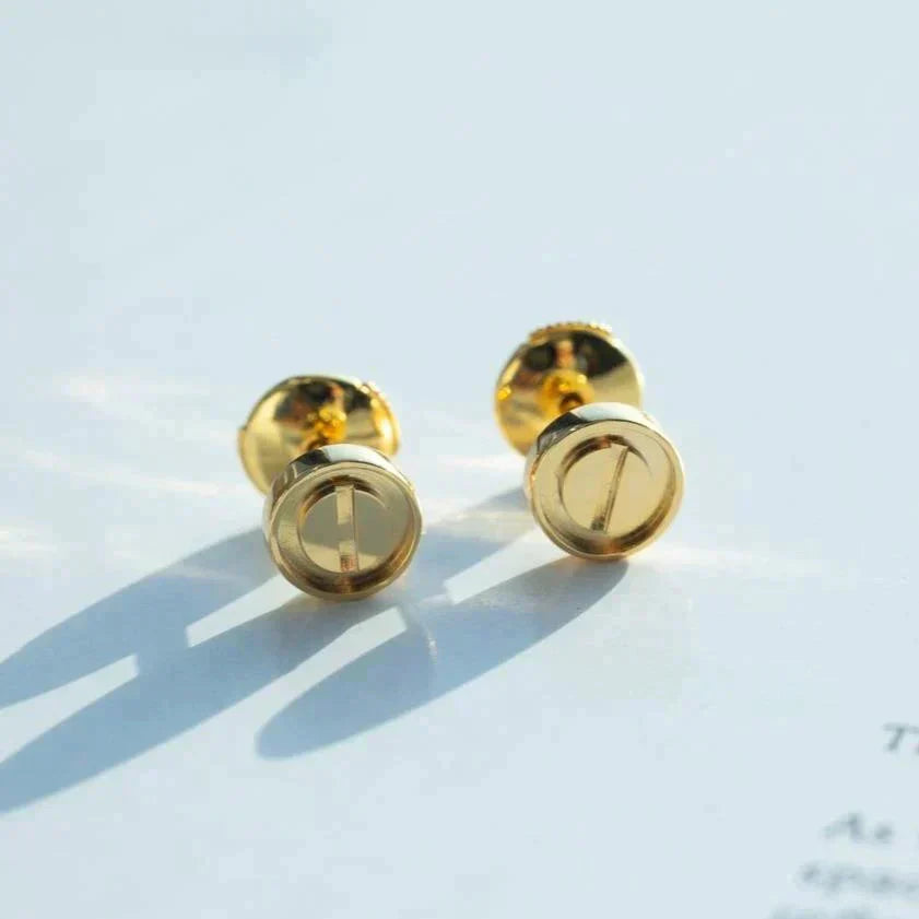 [BIJOUX]LOVE EARRINGS GOLD 7.2MM