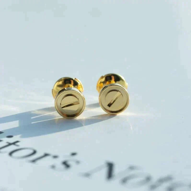 [BIJOUX]LOVE EARRINGS GOLD 7.2MM