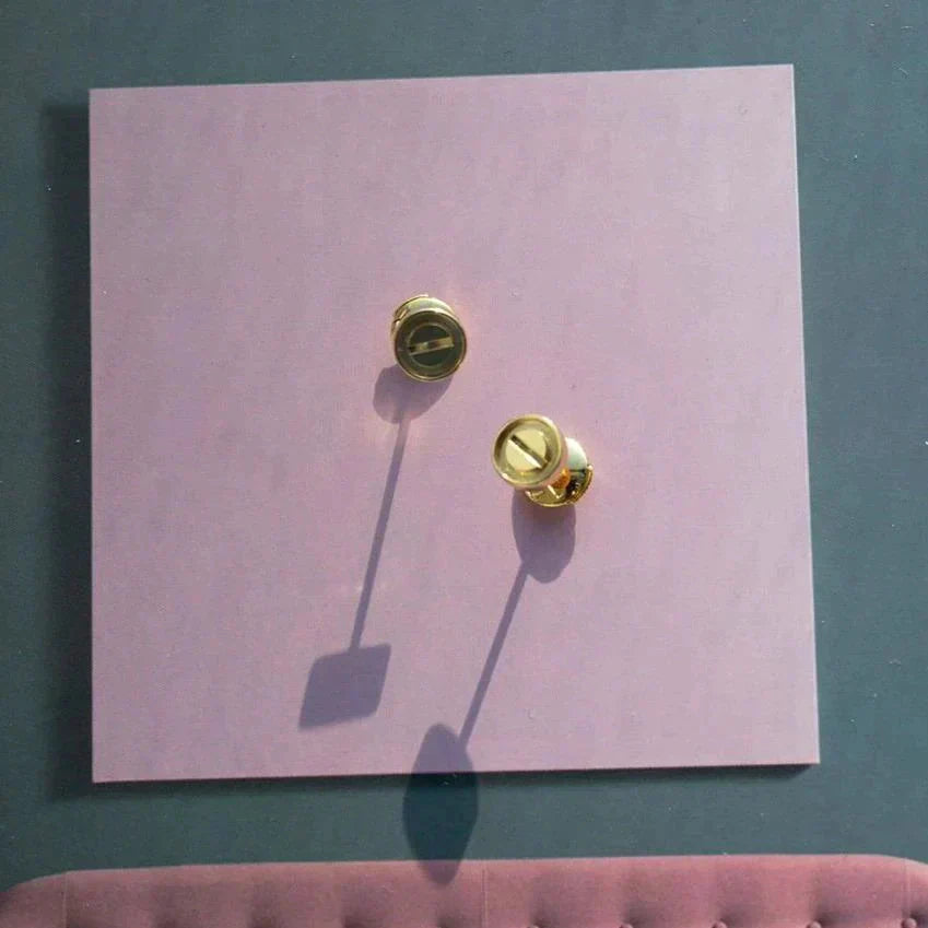 [BIJOUX]LOVE EARRINGS GOLD 7.2MM