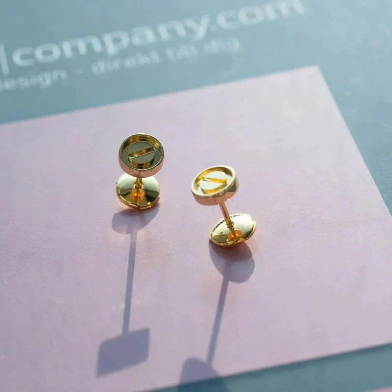 [BIJOUX]LOVE EARRINGS GOLD 7.2MM