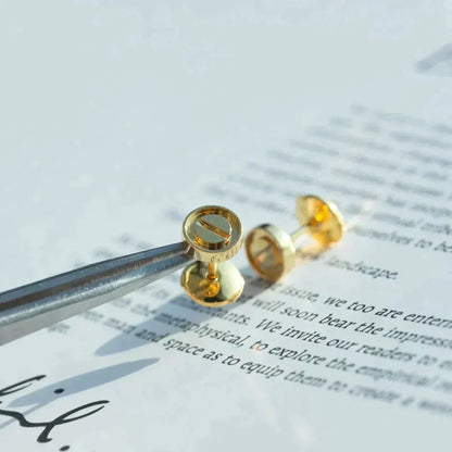 [BIJOUX]LOVE EARRINGS GOLD 7.2MM