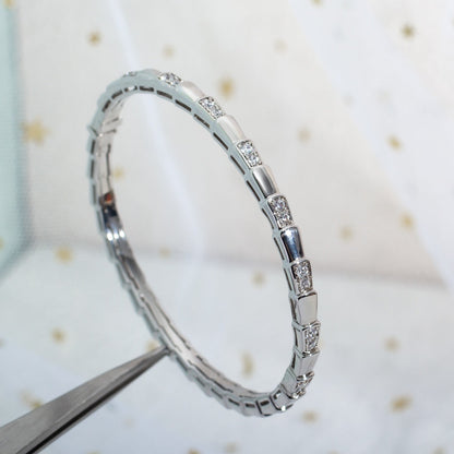 [BIJOUX]BRACELET SERPENTI ARGENT DIAMANT