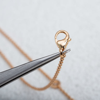 [BIJOUX]COLLIER PARENTESI OR ROSE