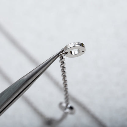 [BIJOUX]COLLIER PARENTESI ARGENT