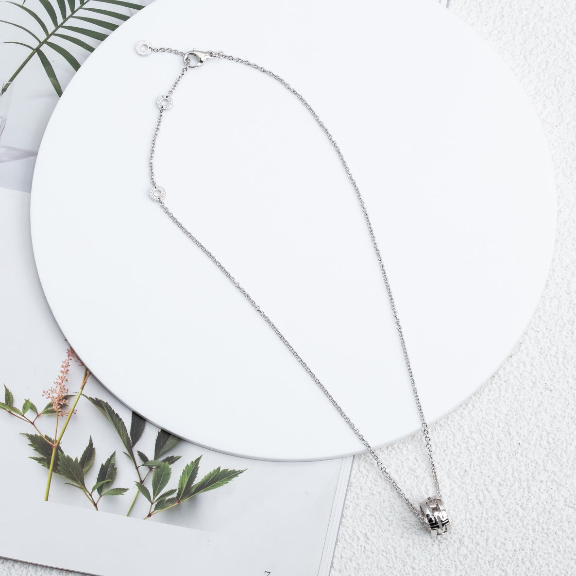 [BIJOUX]COLLIER PARENTESI ARGENT