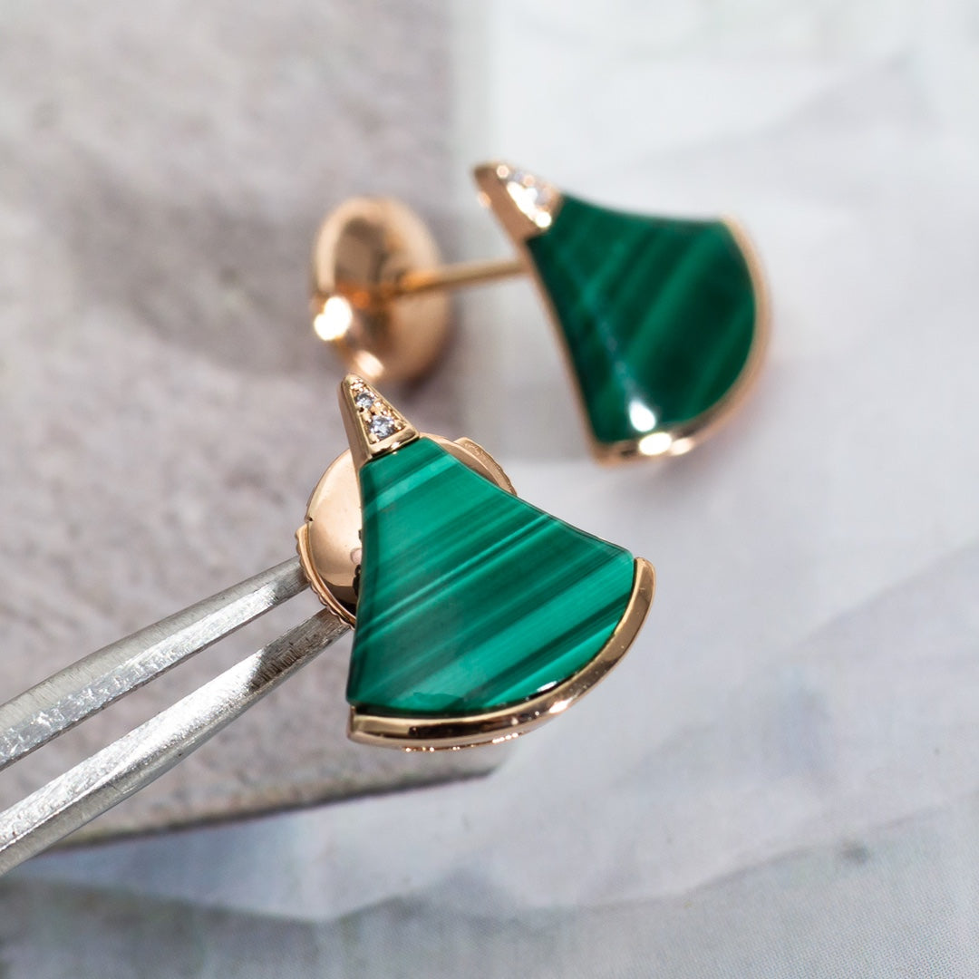 [BIJOUX]DIVAS DREAM EARRINGS PINK GOLD