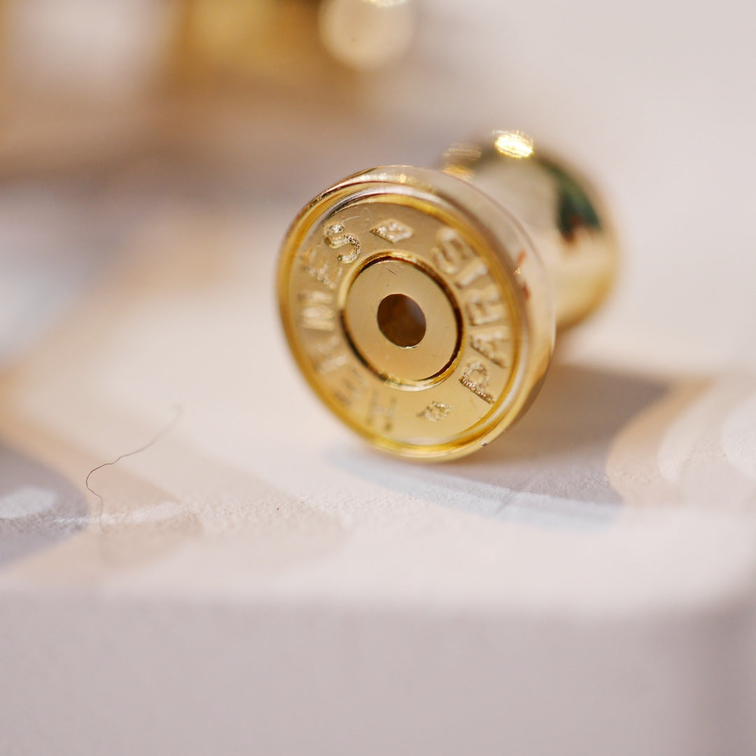 [BIJOUX]Boucles d'oreilles MINI POP H OR GRIS