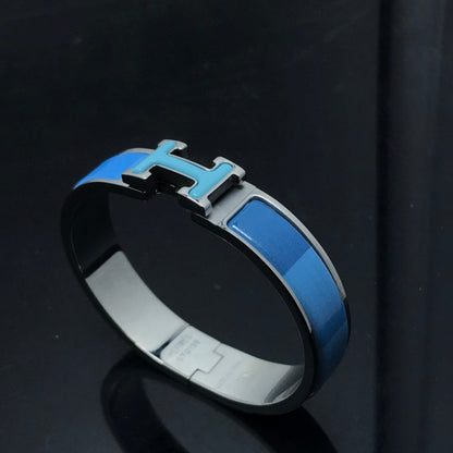 [BIJOUX]H BRACELET BLUE RAINBOW CERAMIC