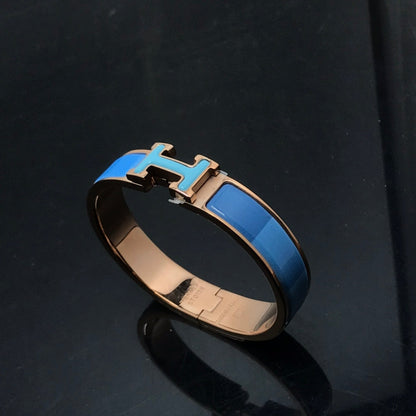 [BIJOUX]H BRACELET BLUE RAINBOW CERAMIC