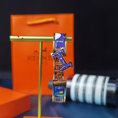 [BIJOUX]H STAR AND MOON BRACELET 12MM