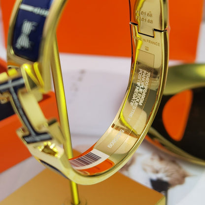 [BIJOUX]H COUVERTURES DARK BLUE BRACELET