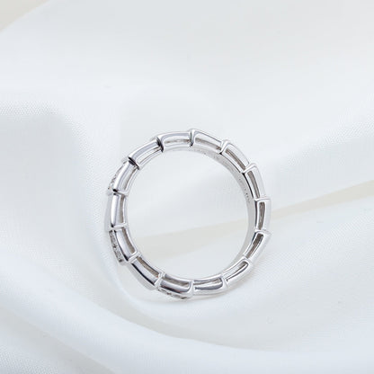 [BIJOUX]BAGUE SERPENTI ARGENT 3MM