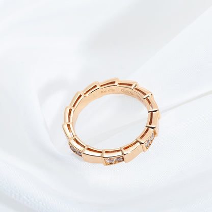 [BIJOUX]SERPENTI RING PINK GOLD  3MM