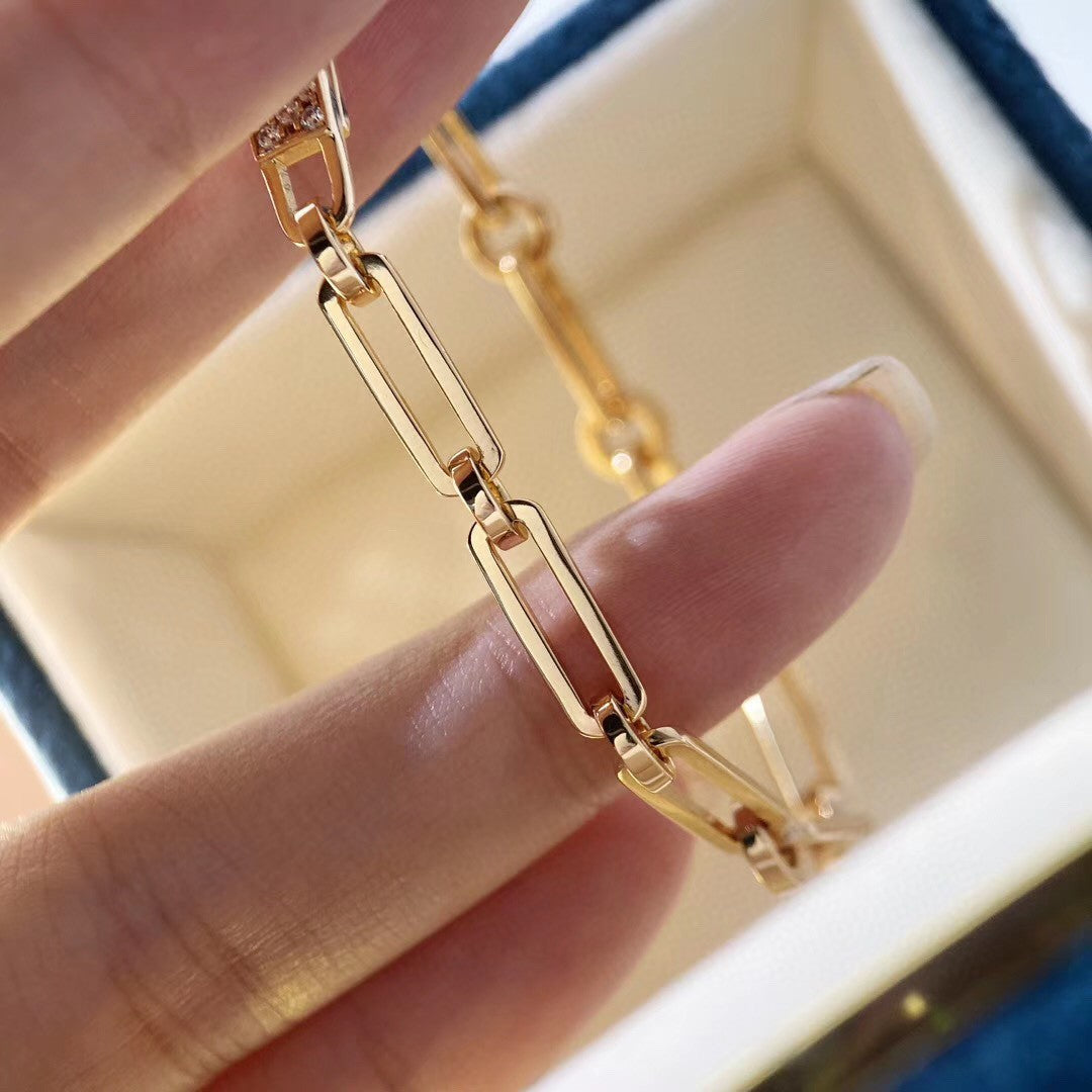 [BIJOUX]CHAINE BRACELET SMALL MODEL DIAMOND