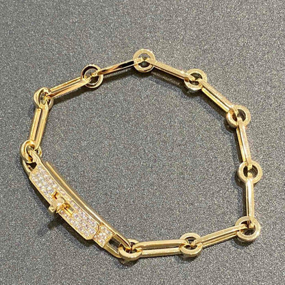 [BIJOUX]CHAINE BRACELET SMALL MODEL DIAMOND