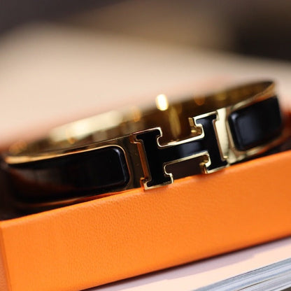 [BIJOUX]H BRACELET 12MM GOLD