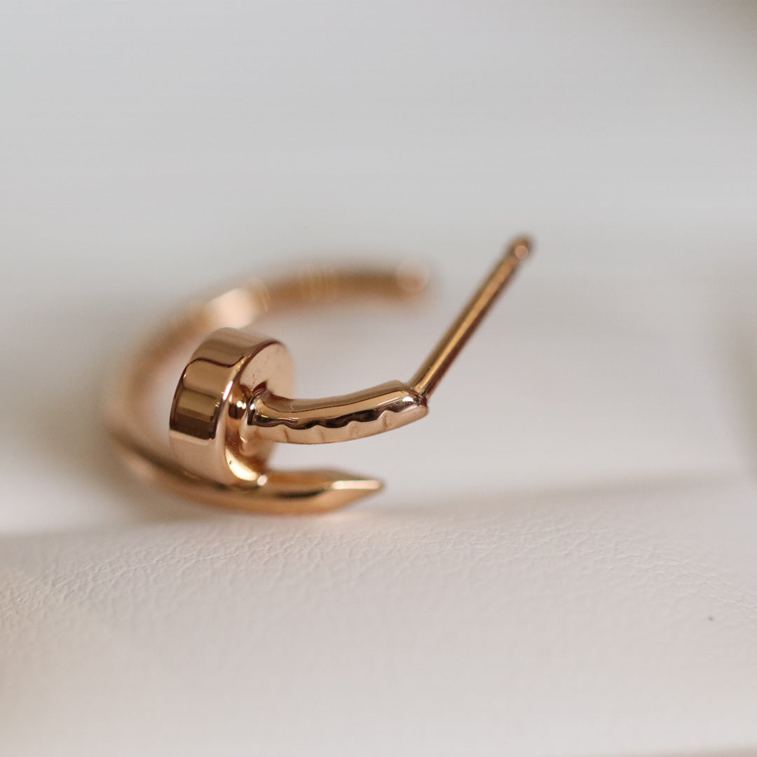 [BIJOUX]JUSTE EARRINGS PINK GOLD