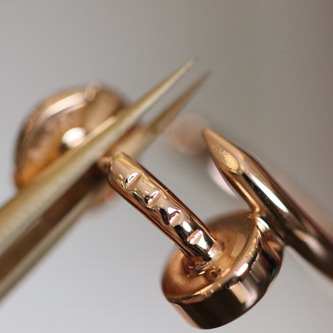 [BIJOUX]JUSTE EARRINGS PINK GOLD