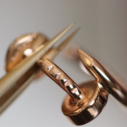 [BIJOUX]JUSTE EARRINGS PINK GOLD