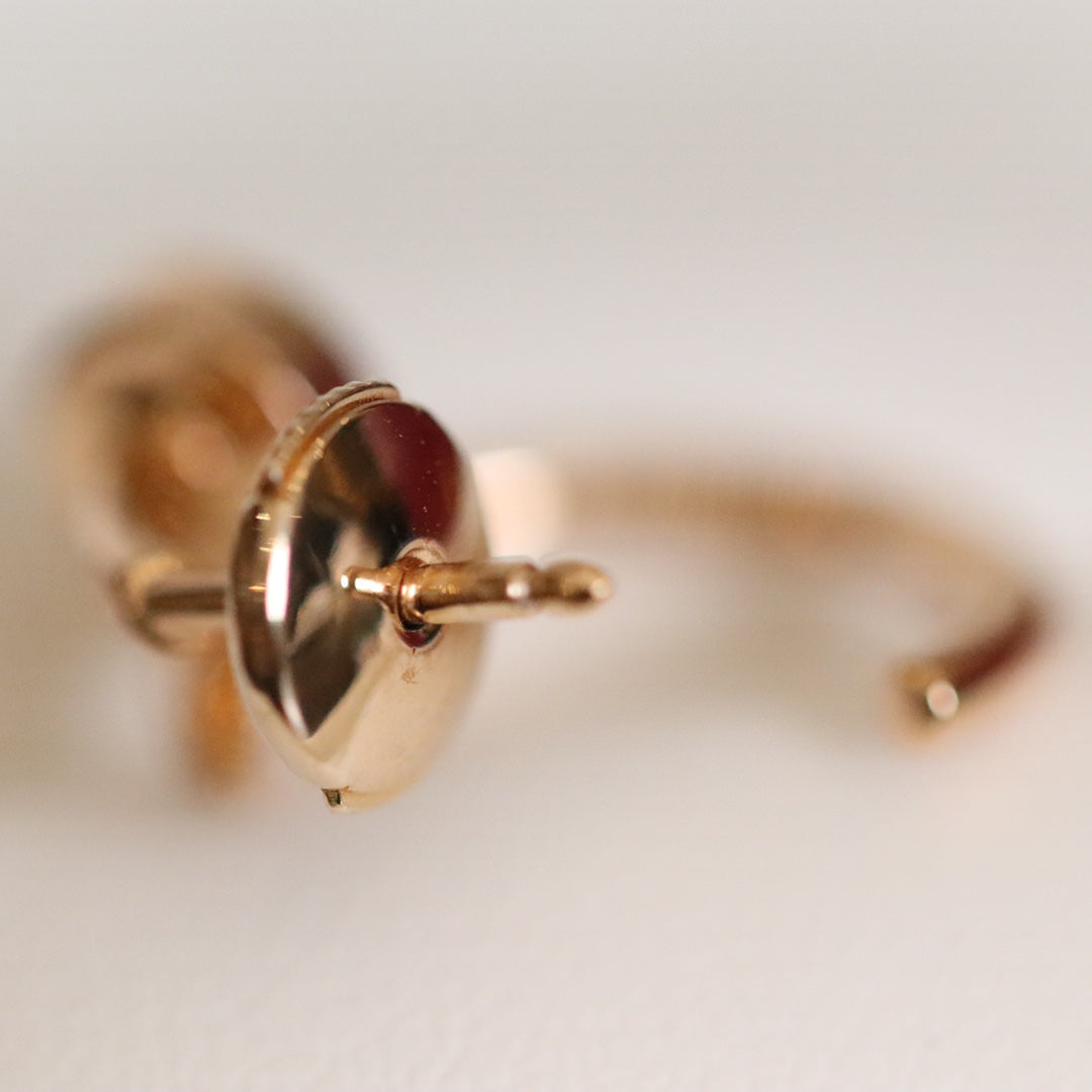 [BIJOUX]JUSTE EARRINGS PINK GOLD