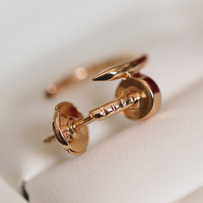 [BIJOUX]JUSTE EARRINGS PINK GOLD
