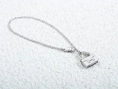 [BIJOUX]AMULETTE PEDANT SILVER NECKLACE