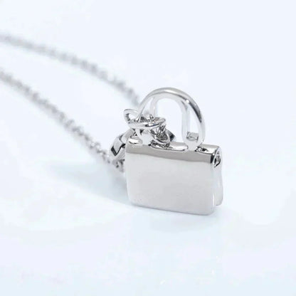 [BIJOUX]AMULETTE PEDANT SILVER NECKLACE