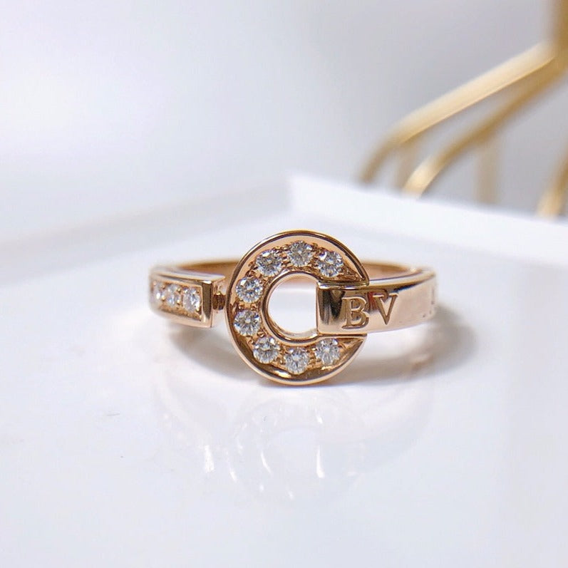[BIJOUX]DREAM RING DIAMOND PINK GOLD