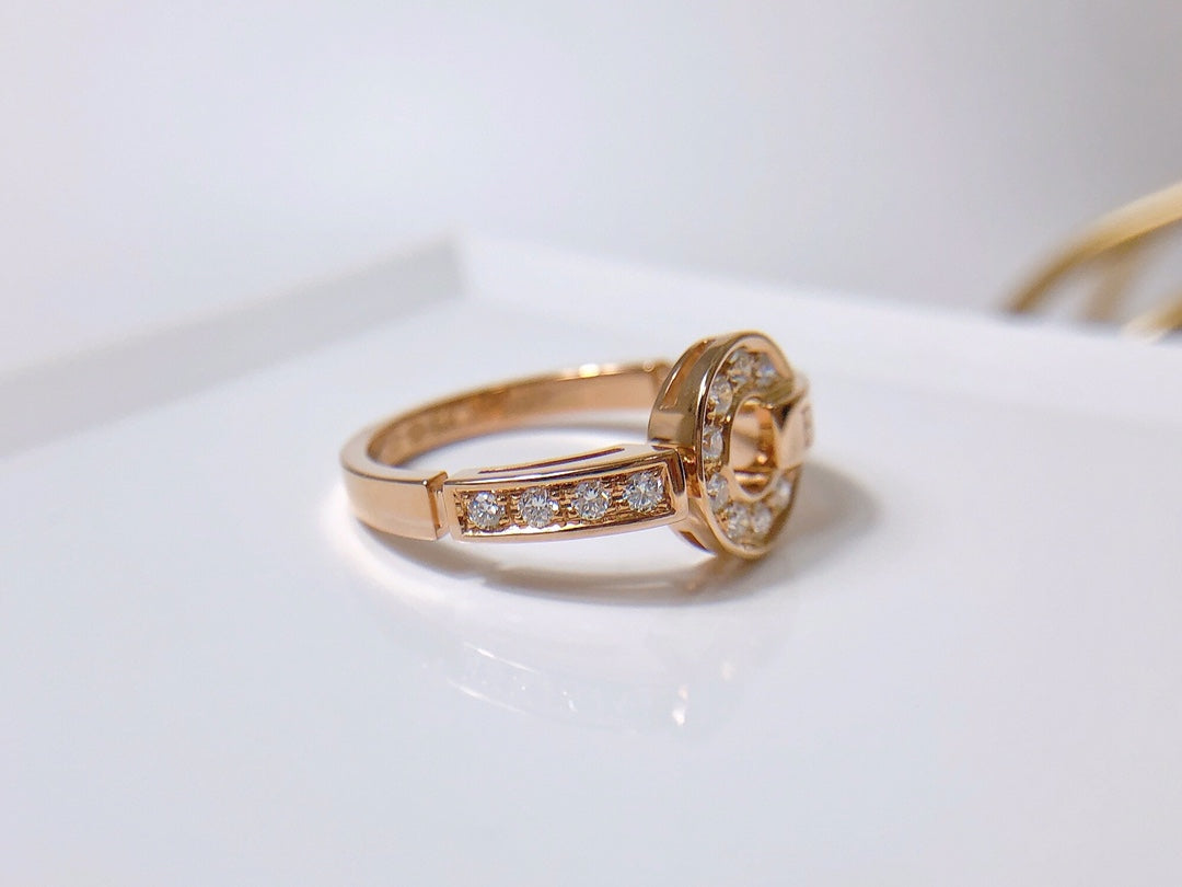[BIJOUX]DREAM RING DIAMOND PINK GOLD