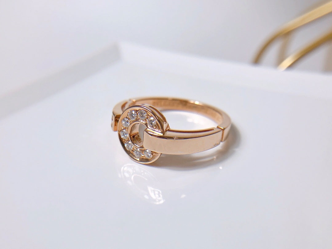 [BIJOUX]DREAM RING DIAMOND PINK GOLD