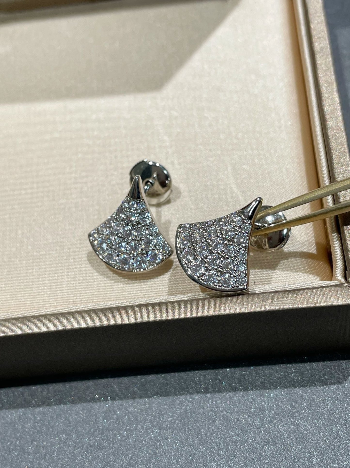 [BIJOUX]DREAM STUD EARRINGS DIAMOND