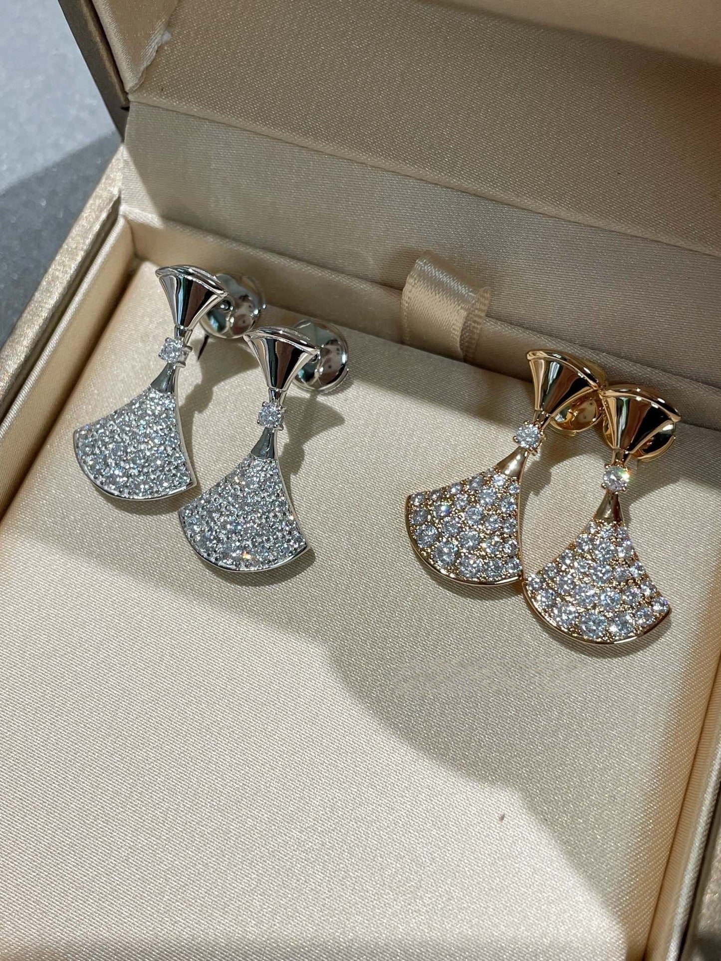 [BIJOUX]BOUCLES D'OREILLES DREAM DIAMANT